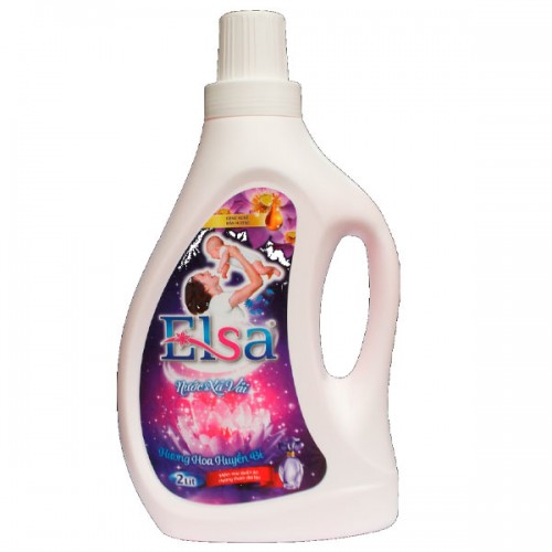 Nước xả vải Elsa hương hoa huyền bí 2000ml