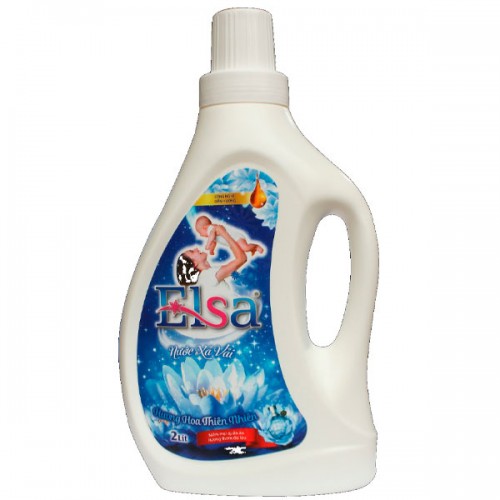 Nước xả vải Elsa hương hoa thiên nhiên 2000ml