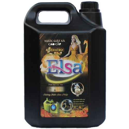 Nước giặt xả Elsa 6 in 1 hương nước hoa pháp