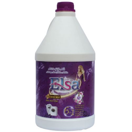 Nước giặt xả Elas 6 in1 hương hoa thiên nhiên 3.6kg