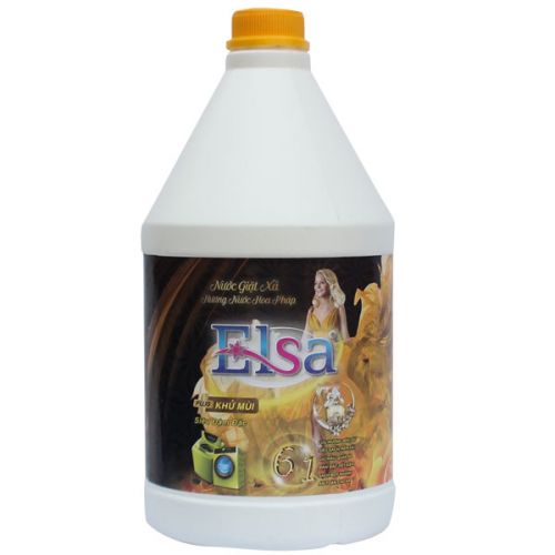 Nước giặt xả Elsa 6 in 1 hương nước hoa pháp 3,6kg