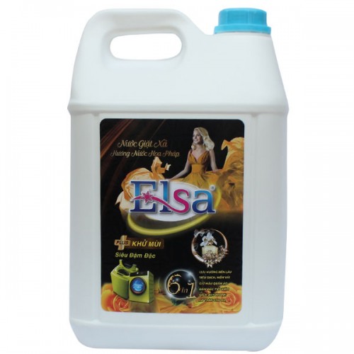Nước giặt xả Elsa hương nước hoa pháp 10kg
