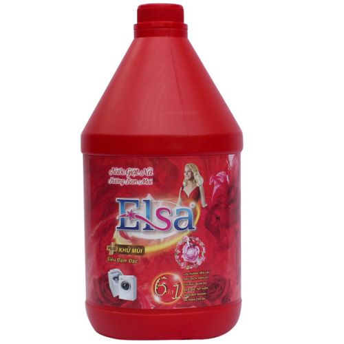 Nước giặt xả Elsa 6 in 1 hương hoa huyền bí 3.6kg