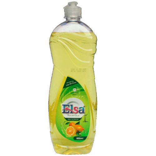Nước rửa chén bát Elsa 800ml tinh chất chanh