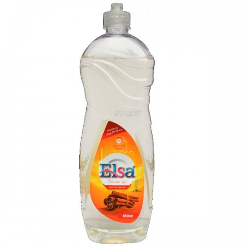 Nước rửa chén bát Elsa 800ml tinh chất quế 